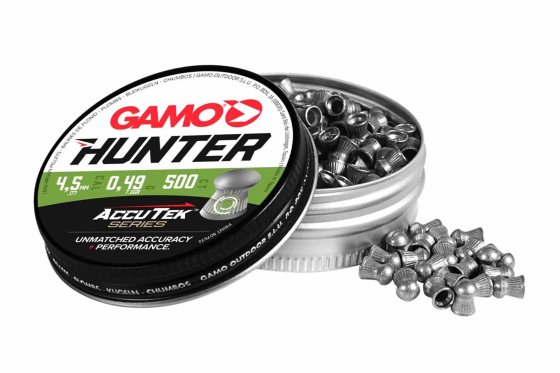 Pellets Gamo Accutek Hunter 500pcs cal.4,5mm