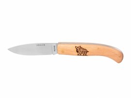 Knife Joker NH78-3 wood boar motif 8 cm