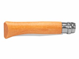 Knife Opinel 10 Closing Karbon Beech