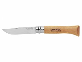 Opinel 10 Closing Knife Inox Beech