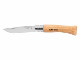 Opinel 7 Closing Knife Inox Beech