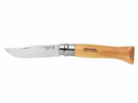Opinel 8 Closing Knife Inox Beech