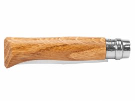 Opinel 8 Inox Beech Inox Closing Knife Fish motif
