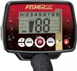 Metal detector Fisher F22 9''