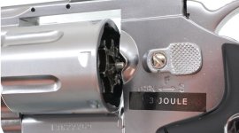ASG Dan Wesson Pellet revolver  6" Silver