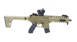 Sig Sauer MPX 4,5mm FDE Sand with RED DOT