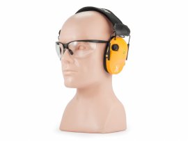 RealHunter Active Pro Orange Earmuffs + Glasses