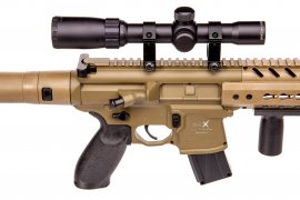 Sig Sauer MCX FDE 4,5mm with Riflescope