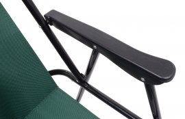 Folding camping chair Bern green