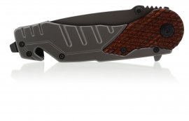 Knife Wood with safety lock 21 cm