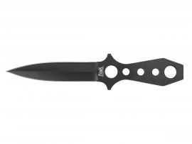 Fox Outdoor throwing knife 22,5cm with sheath, black
