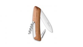 Swiss pocket knife Swiza D01 walnut wood