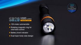 Diving LED flashlight Fenix SD20