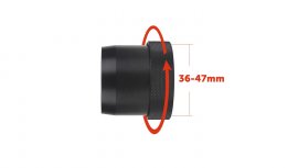 Quick Attach Scope Adapter for PARD NV007V and NV007A (36mm - 47mm)