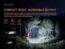 Flashlight Fenix E35 V3.0