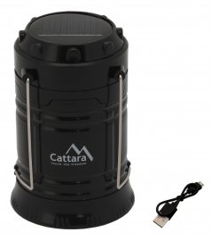 Rechargeable Camping Flashlight Cattara LED 20/60lm retractable