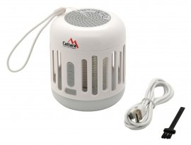 Flashlight MUSIC CAGE Bluetooth rechargeable + UV insect catcher