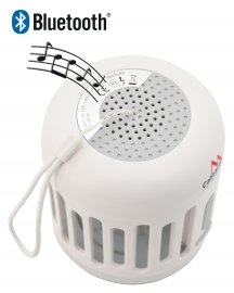 Flashlight MUSIC CAGE Bluetooth rechargeable + UV insect catcher