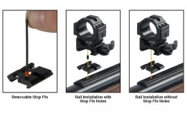 Leapers 11mm to 22mm mount rail adapter