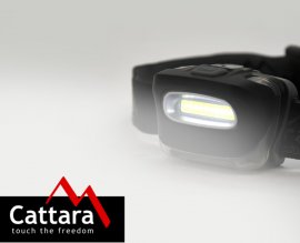 Headlamp Cattara HORNET 130lm COB 3xAAA