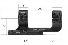 Arken One-Piece Mount 20MOA 22mm/34mm