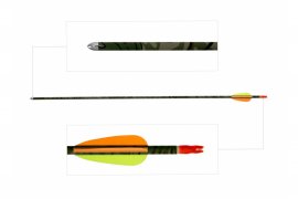 Poe Lang CAMO 29" Aluminium Arrow