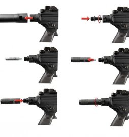 Sig Sauer MPX/MCX adapter for 12g CO2 Cartridge