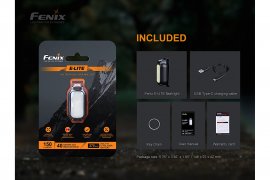 Fenix E-LITE Rechargeable Flashlight