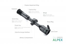 Night Vision Scope Hikmicro ALPEX A50TN 940nm ThermVisia