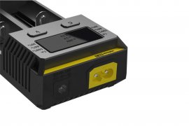 Smart battery charger NITECORE i2 NEW - 2 independent positions