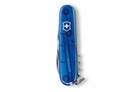 Multipurpose Swiss Army Knife Victorinox Spartan Blue Transparent
