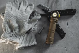 Headlamp Armytek Wizard C2 Pro MAX Sand Cold light