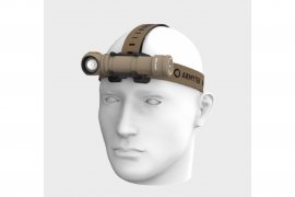 Headlamp Armytek Wizard C2 Pro Cold Light Sand