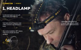 Armytek Wizard C2 Cold Light Headlamp