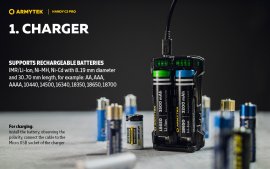 Armytek Handy C2 Pro charger