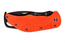 Zavírací EDC nůž ESP s hladkým ostřím - oranžový 05.jpg