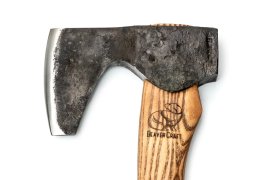 BeaverCraft Compact Long-Bearded Bushcraft Hatchet AX6 3