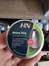 Review: H&N Heavy Slug 6.35mm/.250 2.98g/46gr - 1