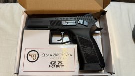Review: Air pistol ASG CZ 75 P-07 Duty Blowback 4.5mm - 4