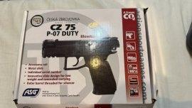 Review: Air pistol ASG CZ 75 P-07 Duty Blowback 4.5mm - 5