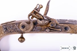 Flintlock Pistol Replica, Scotland 1760 4