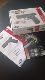 Review: Air pistol ASG Steyr M9-A1 4.5mm - 1