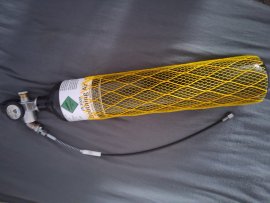Review: 3l diving cylinder with pressure gauge and hose - 1