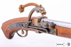 Replica Matchlock Pistol, Japan 1800 3