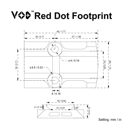 Adapter Vector Optics MOJ/VOD 3