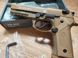 Review: Air pistol Beretta M9A3 FM FDE - 2