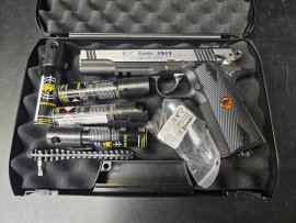 Review: Air pistol Bruni US Combat 1911 M silver - 1