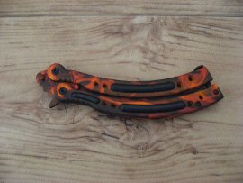 Review: Knife Joker butterfly JKR614 Flames - 4