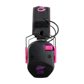 Electronic Shooting Ear Defenders RealHunter Active ProSHOT QuadTAC Devil Pink 3
