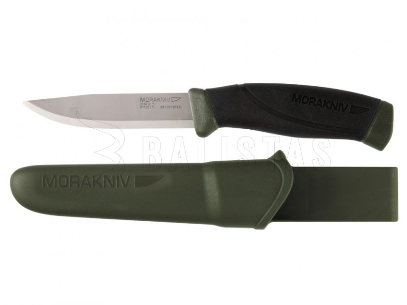 Knife Morakniv Companion MG green carbon steel